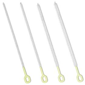 Bf01st4 Brush Family Straw Clean Extra Long 12 Inch Tube Brushes For Cleaning Reusabl