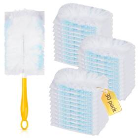 Dusters30 Btrsolus 30 Count Duster Refills Compatible With Dusters 180 Handle Hea