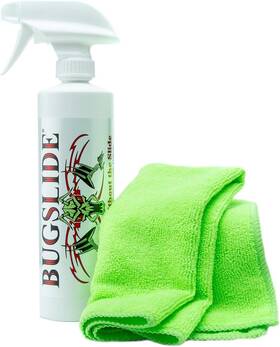 Bsk-16 Bugslide 16 Oz Shop Kit Cleaner And Polisher With Microfiber Towel Tree Sap Rem
