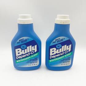 Bully Depend-o 062338005706 Toilet Bowl Cleaner Wintergreen Fresh 1994 Nos Prop Collectible