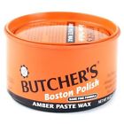 910-01 Butcher Amber Polish Leather Boston Paste Metal 16oz. Wood Wax 1lb