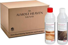 Sac25070 By Harvia Cleaner Care Kit Includes Natural Wood Paraffin Oil Gloves Sponge &