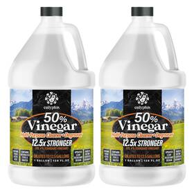 Calyptus-vinegar-50-128oz-2x Calyptus 45 Pure Super Concentrated Vinegar Dilutes To 18 Gallons 9x Power Concentrat