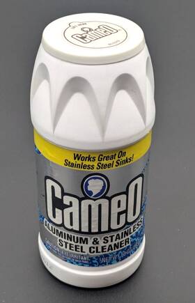 Cameo 024200068004 Aluminum Stainless Steel Cleaner Original Formula 10 Oz New Old