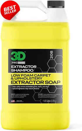 Car Care Products 313045749729 Carpet Cleaner Extractor Shampoo 1 Gal Upholstery Stain Odor Remover - Us