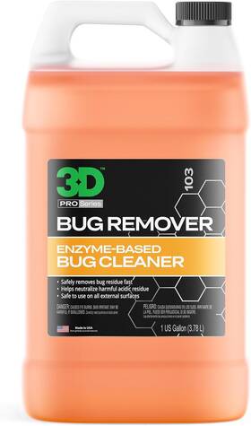 Car Care Products 313113545536 Bug Remover - All Purpose Exterior Cleaner And Degreaser To Wipe Away Bugs On Plas