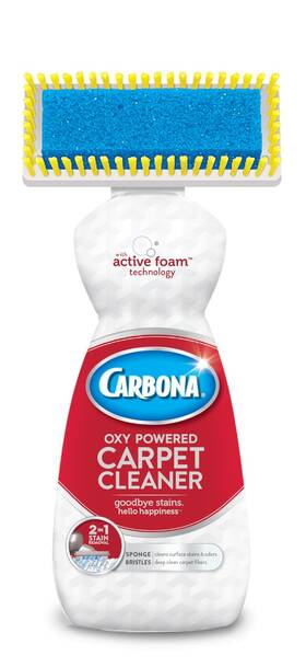 232fba1 Carbona Carpet Cleaner With Brush Oxy-powered Foam For Spot Stain Removal 13.5 Fl Oz