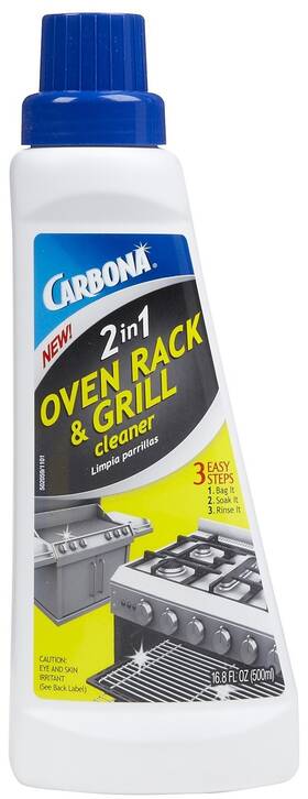 Carbona 885721270945 2in1 Oven Rack And Grill Cleaner Bagged 16.8 Oz