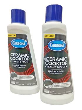 D24288 Carbona 2 Ceramic Cooktop Surface Cleaner And Polisher Lasting Shine 16.8 Ozea