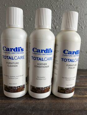 7788 Cardi S Cardis Furniture Total Care Kit Cleaner Conditioner Polish 8oz Bottles