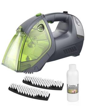 Carevac 749083600270 Pet Stain Eraser Cordless Portable Carpet Cleaner And Car/auto Detailer Lig