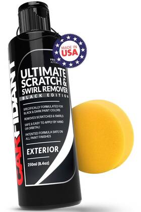 Carf-c305b Carfidant Black Scratch And Swirl Remover - Car For Paint Scr