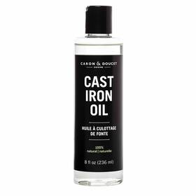Caron & Doucet 850444000896 Cast Iron Seasoning And Cleaning Oil 100% Plantbased Food Grade For Seasoni