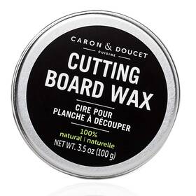 Caron & Doucet 850444000919 Wood Cutting Board And Butcher Block Conditioning Finishing Wax 100% Plant-based