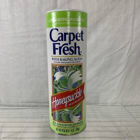 Carpet Fresh 041737276009 Rug Room Deodorizer Powder Honeysuckle With Baking Soda 14 Oz