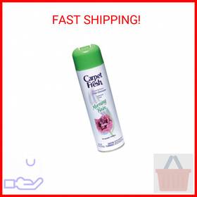 280037 Carpet Fresh Quick-dry Foam Morning Rain 10.5 Oz Ounce Pack