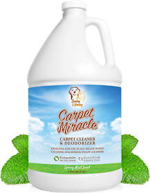 Carpet Miracle Cleaner Shampoo Solution For Machine Use Deep Stain Rem