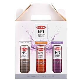 Css100 Carplan No.1 Super System Detox Clean Gloss Gift Pack 21 Fl Oz