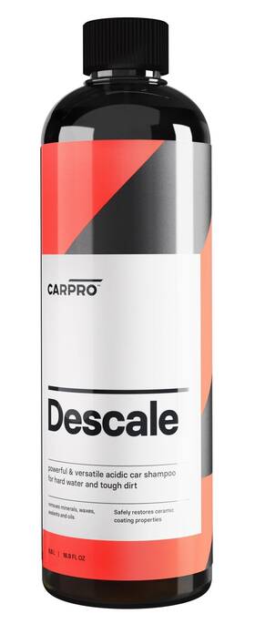 Carpro 809397813161 Descale Acidic Car Shampoo Wash Concentrate Removes Minerals Waxes Sealant