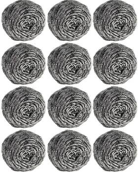 Gsq-001 Carrie Joe Steel Wool Scrubber Pads For Cleaning Dishes Pans Pots Ovens Grills Sinks