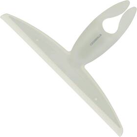 Casabella 028484440372 White 44037 Clip On Silicone Squeegee 10-1/8 Inch X 1-1/4 6-3/4 H