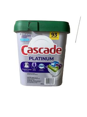 Cascade 030772084762 279 Actionpacks Dawn Platinum Dishwasher Detergent Pods Fresh Scent Alot