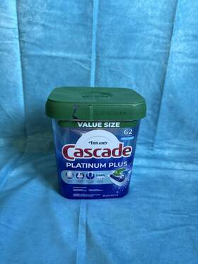 30772061695 Cascade Platinum Plus Actionpacs Dishwasher Detergent Pods Mountain 62 Count New