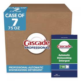 Cascade 445033724715 75 Oz. Fresh Scent Automatic Dishwasher Detergent Powder Box 7-carton