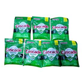 91018965 Cascade 7x Original Dishwasher Detergent Actionpacs 4ct Trial Size Bags 28 Total