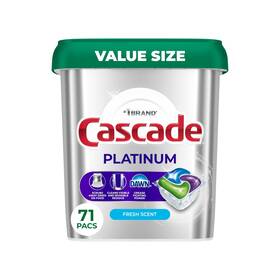 11555 Cascade P Platinum Dishwasher Pods Detergent Dish Soap