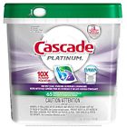 Cascade Platinum Actionpacs Fresh Scent 65 Count 037000623502