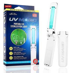 Case Lot 050967770584 Sentura Portable Uv Magic Sterilization Light - Nib 84 Free Shipping