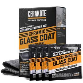 Cerakote 850014615277 Rapid Ceramic Glass Coat Windshield Kit Professional Coating