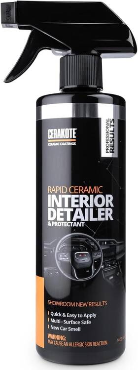Ah-rcint14 Cerakote Ceramic Interior Detailer And Protectant - Cleaner With Sio2 Uv Protection 16oz