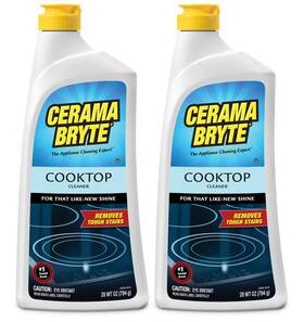 Cerama Bryte 786830385646 Cooktop And Stove Top Cleaner For Glass-ceramic Surfaces 2-28 Oz