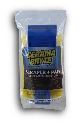 Cerama Bryte 799872951199 Scraper And Pad Combo 2 Pack