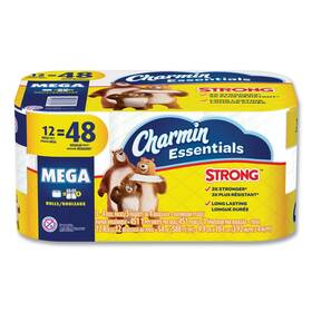 03158 Charmin 65705 Essentials Strong 1-ply Septic Safe Bathroom Tissue 12/pk New