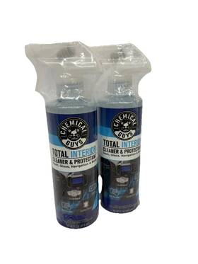 Chemical Guys 811339029125 Total Interior Cleaner And Protectant Cleans Pro Set Of Two