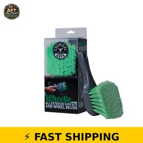 Chemical Guys 842850106323 Wheelie Brush - Safe Car Wheel Cleaner Green