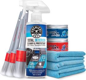 Chemical Guys 842850115837 Car Cleaning Kit Interior 8-piece - Total Cleaner Sticky