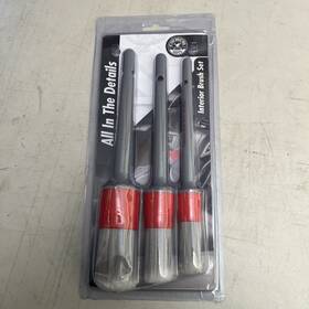 Acc600 Chemical Guys All In The Details Interior Detailing Brush Set