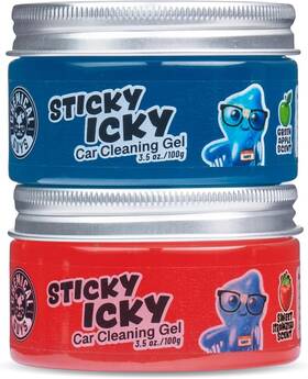 Cjkt1002 Chemical Guys Sticky Icky Car Cleaning Gel 2 Pack - Cjk1002
