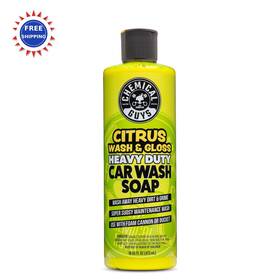 16sw Chemical Guys Cws 301 Car Wash Soap Foaming 16 Oz Citrus And Gloss High Suds Formula Safe