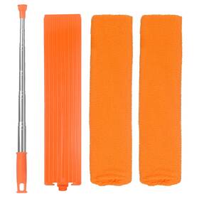 Chencaili 704090507271 Retractable Gap Dust Brush 30-100in Extendable Duster With 2 Microfiber Cloths