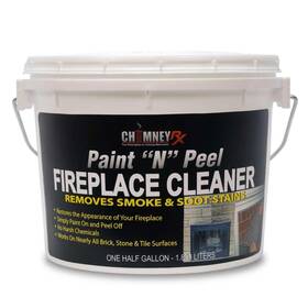 300467 Chimneyrx 785923721859 Paint N Peel Fireplace Cleaner Removes Smoke And Soot Stains From Bric