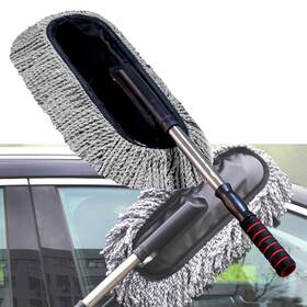 249233 Chongyttuo Stretchable Car Glass Cleaning Wash Dusting Wand Tool Multi-function Clean