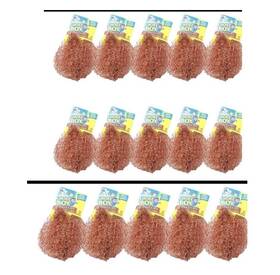 5534596 Chore Boy 15 Count 100% Pure Copper Scrubbers Scrubbing Pads Free Shipping