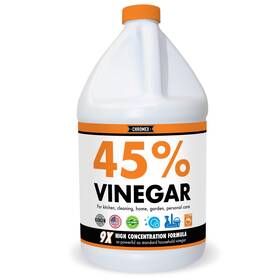 Cxte-2043 Chromex 45% Ultra Concentrated Vinegar - Dilutes To 9 Gallons 9x Strength Multi-pur