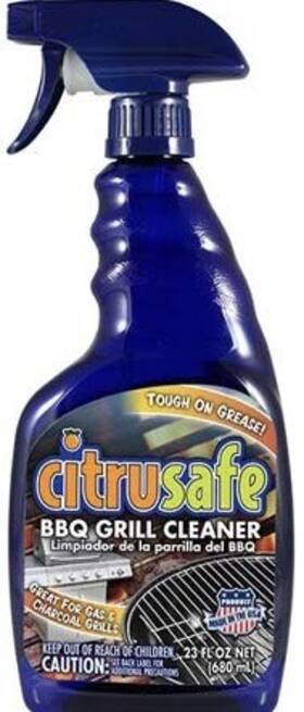 3100002 Citrusafe Bbq Grill Grate Cleaner 23 Fl Oz - Powerful Citrus Formula For Tough Grease