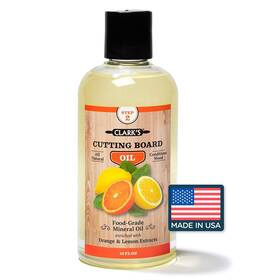 Clarks 789545553898 Cutting Board Oil - Food Mineral For Enriched With Lemon Clarks 789545553898 Cutting Board Oil - Food Mineral For Enriched With Lemon